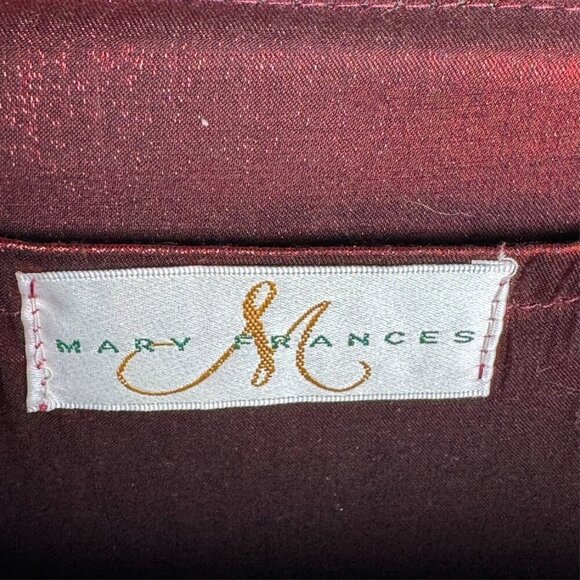 Vintage Mary Frances kisslock artsy shoulder bag handbag purse cabochon - Picture 8 of 9